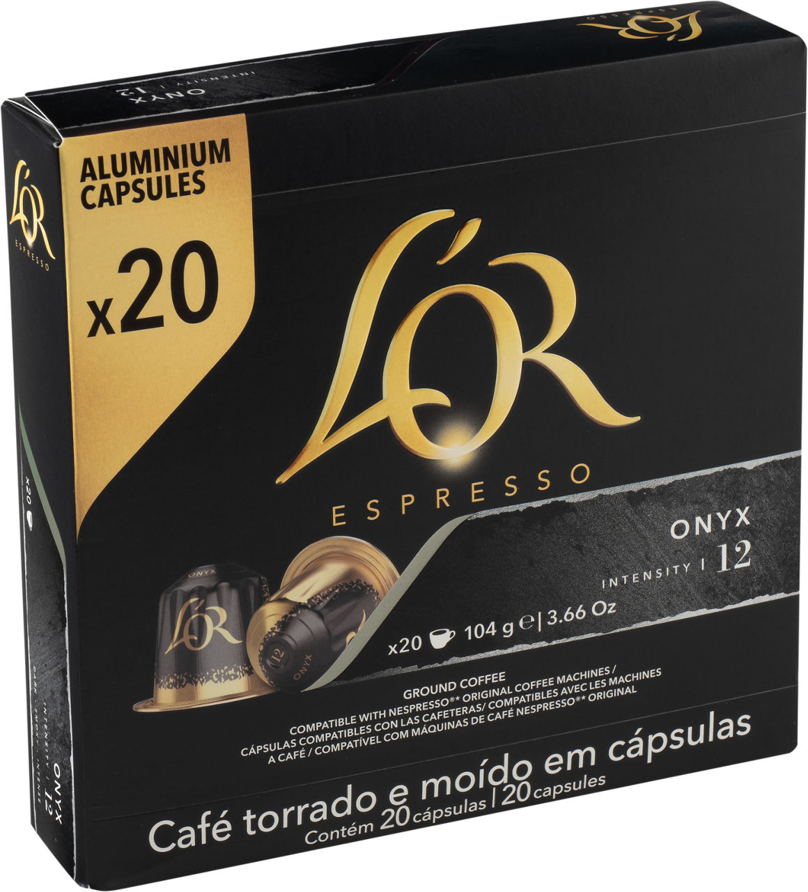 L'OR® - Cápsulas de café onyx