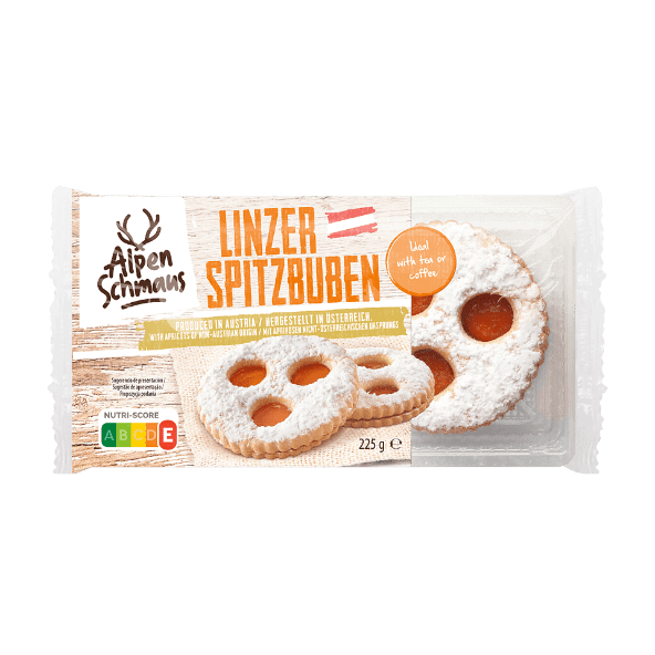 ALPENSCHMAUS® - Galletas alpinas Spitzbuben