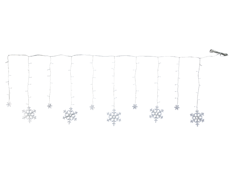 LIVARNO® - Cortina de luces LED con figuras decorativas
