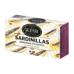 SAL DE PLATA® Sardinillas en aceite de girasol picantes