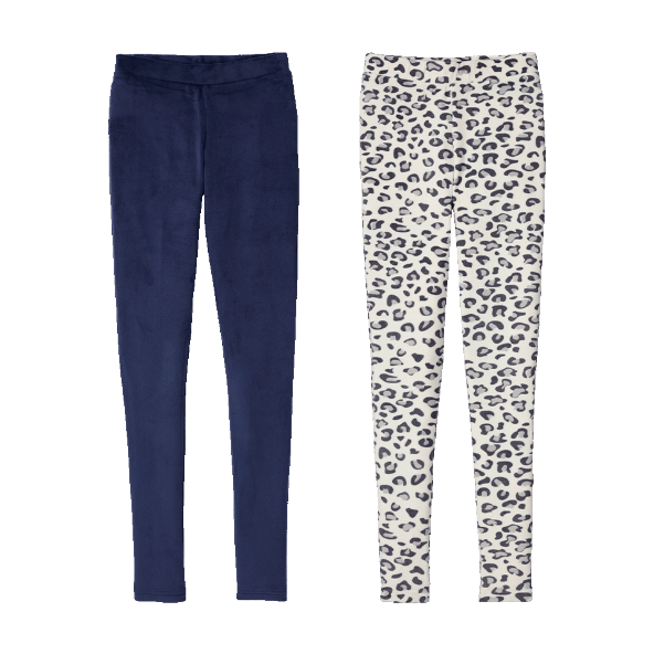 UP2FASHION® - Leggings de terciopelo