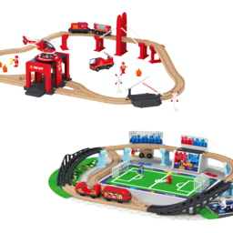 LUPILU® - Set de tren de madera L