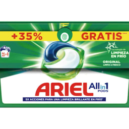 Ariel® Detergente en cápsulas