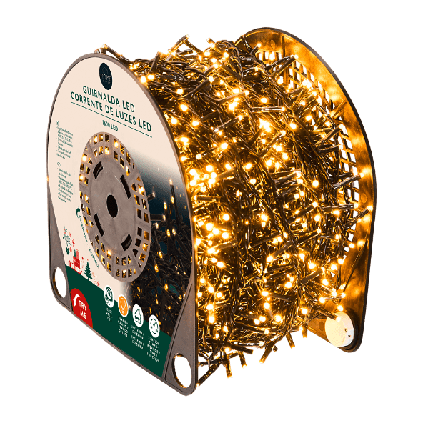 HOME CREATION® - Guirnalda de luces LED