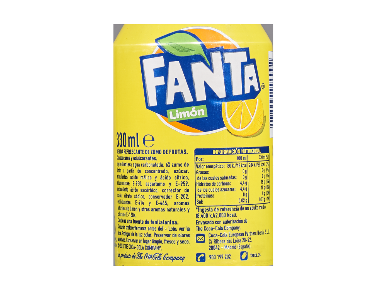 Fanta - Coca Cola Light
