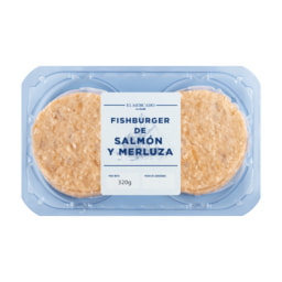 EL MERCADO® Hamburguesas de salmón y merluza