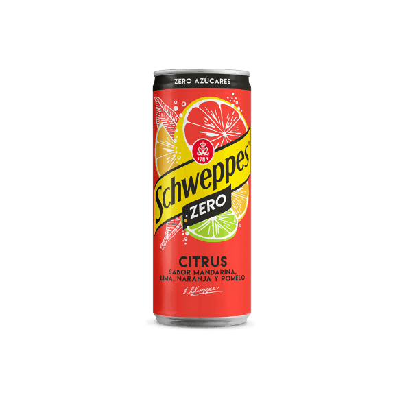 SCHWEPPES® - Refresco Citrus Zero