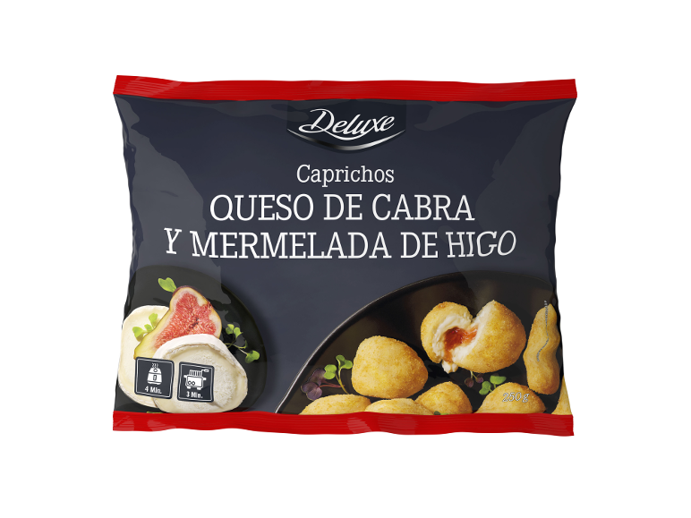 DELUXE - Capricho de queso de cabra y mermelada de higo