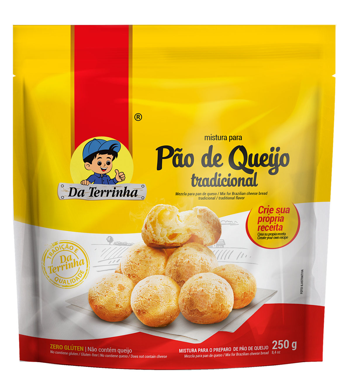 DA TERRINHA® - Mezcla para pan de queso