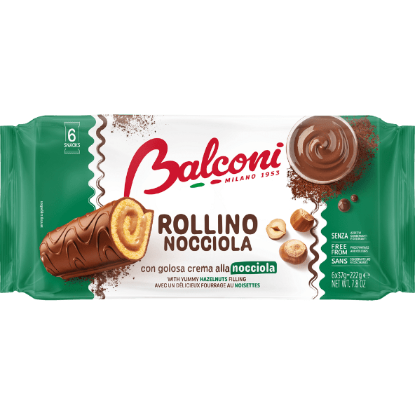 BALCONI® - Rollito con crema de avellanas