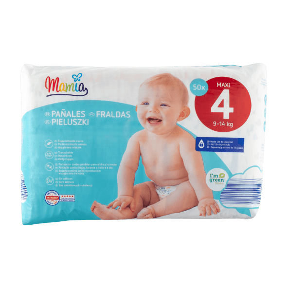 MAMIA® - Pañales talla 4