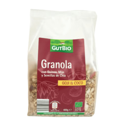 GUTBIO® Granola  ecológica con goji y coco