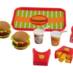 Set de comida rápida de juguete