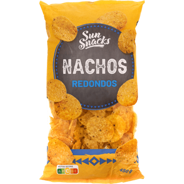 SUN SNACKS® - Nachos redondos