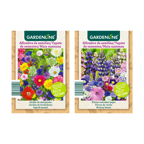 GARDENLINE® - Alfombra de semillas de flores