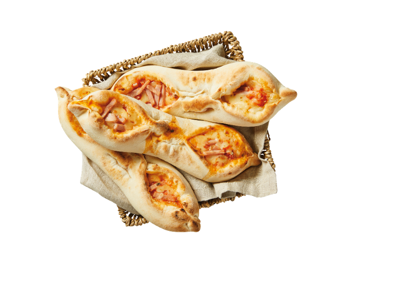 Barqueta de jamón y queso