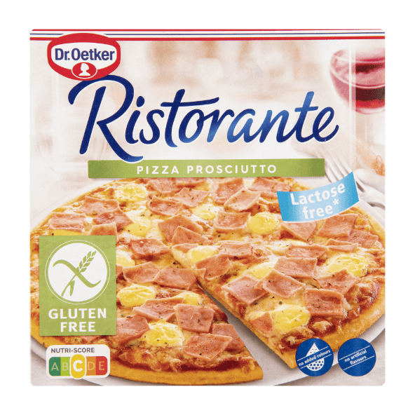 DR. OETKER® - Pizza s.gluten jamón y queso