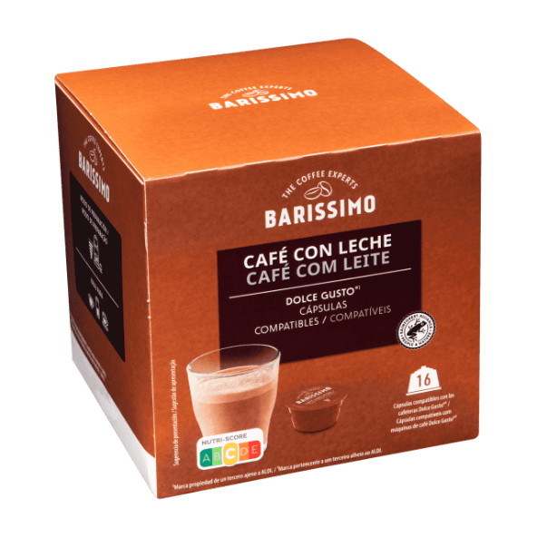 BARISSIMO® - Café con leche en cápsulas