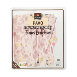 Pavo trufado con pistachos