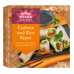 Láminas de masa de arroz