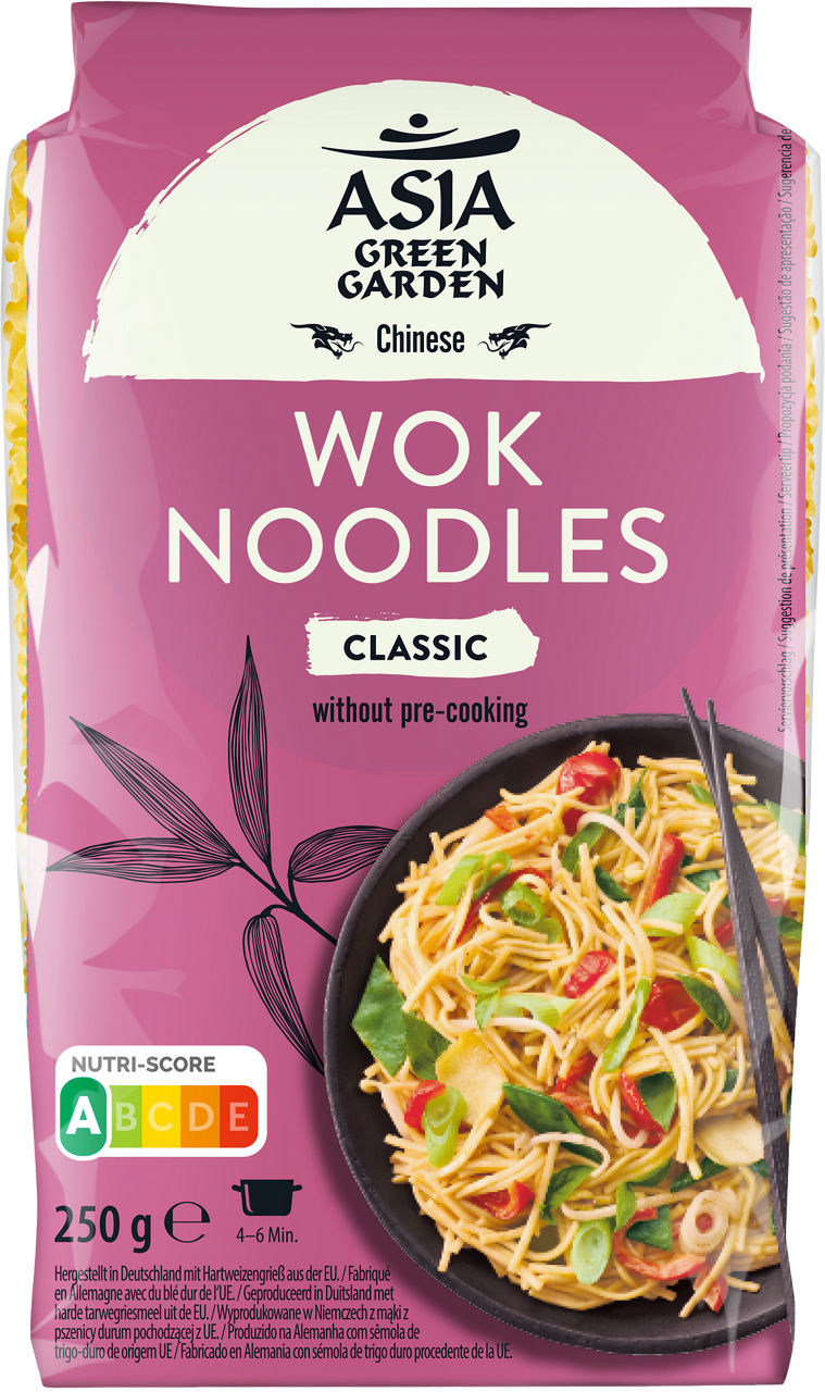 ASIA GREEN GARDEN® - Fideos para wok clásicos