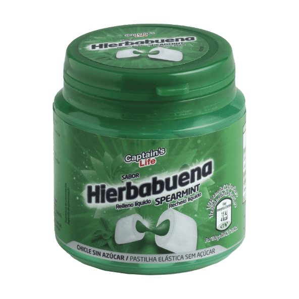 CAPTAIN'S LIFE® - Chicles rellenos de zumo sabor hierbabuena
