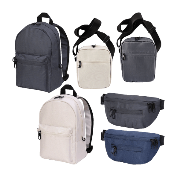 LIVE IN STYLE® - Mochila / Riñonera / Bandolera antirrobo
