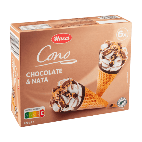 MUCCI® - Cono chocolate nata