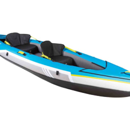 Kayak hinchable para 2 personas con 3 cámaras de aire 340 x 103 cm