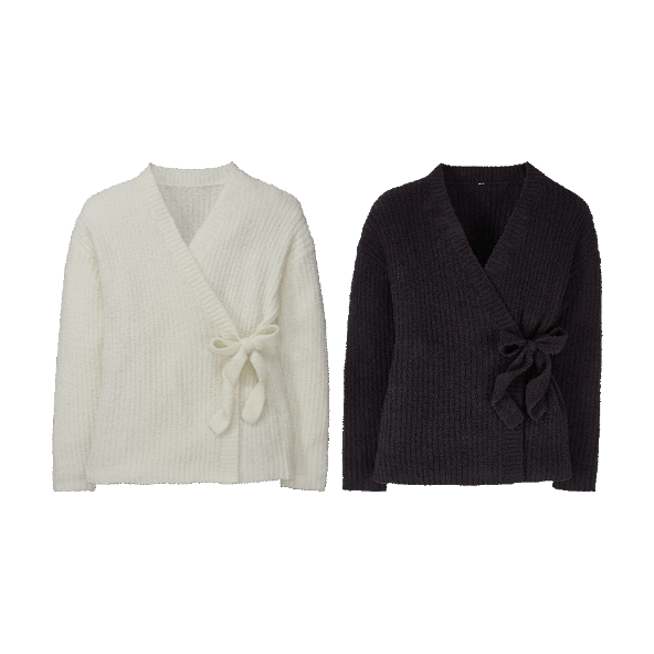 UP2FASHION® - Cárdigan de punto cruzado