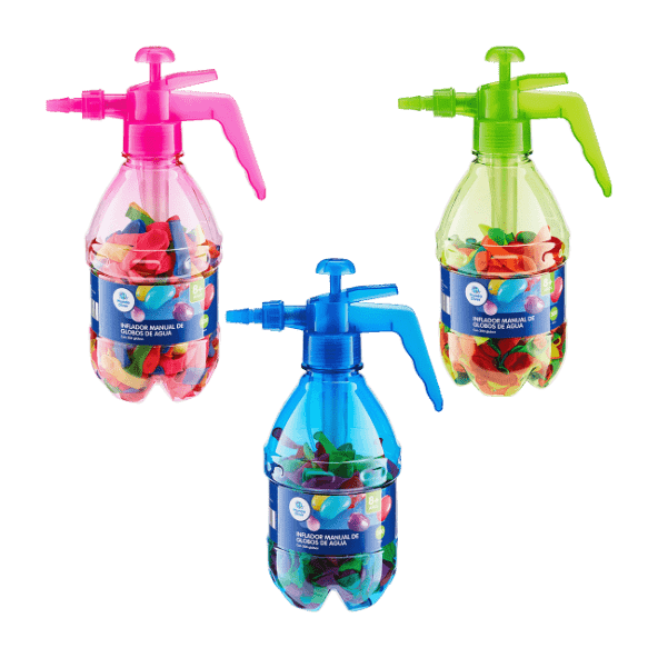 MUNDO DIVER® - Inflador manual de globos de agua