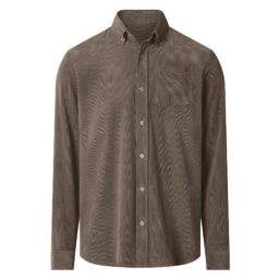 Camisa informal de pana para hombre