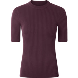 ESMARA® - Jersey de punto fino acanalado para mujer