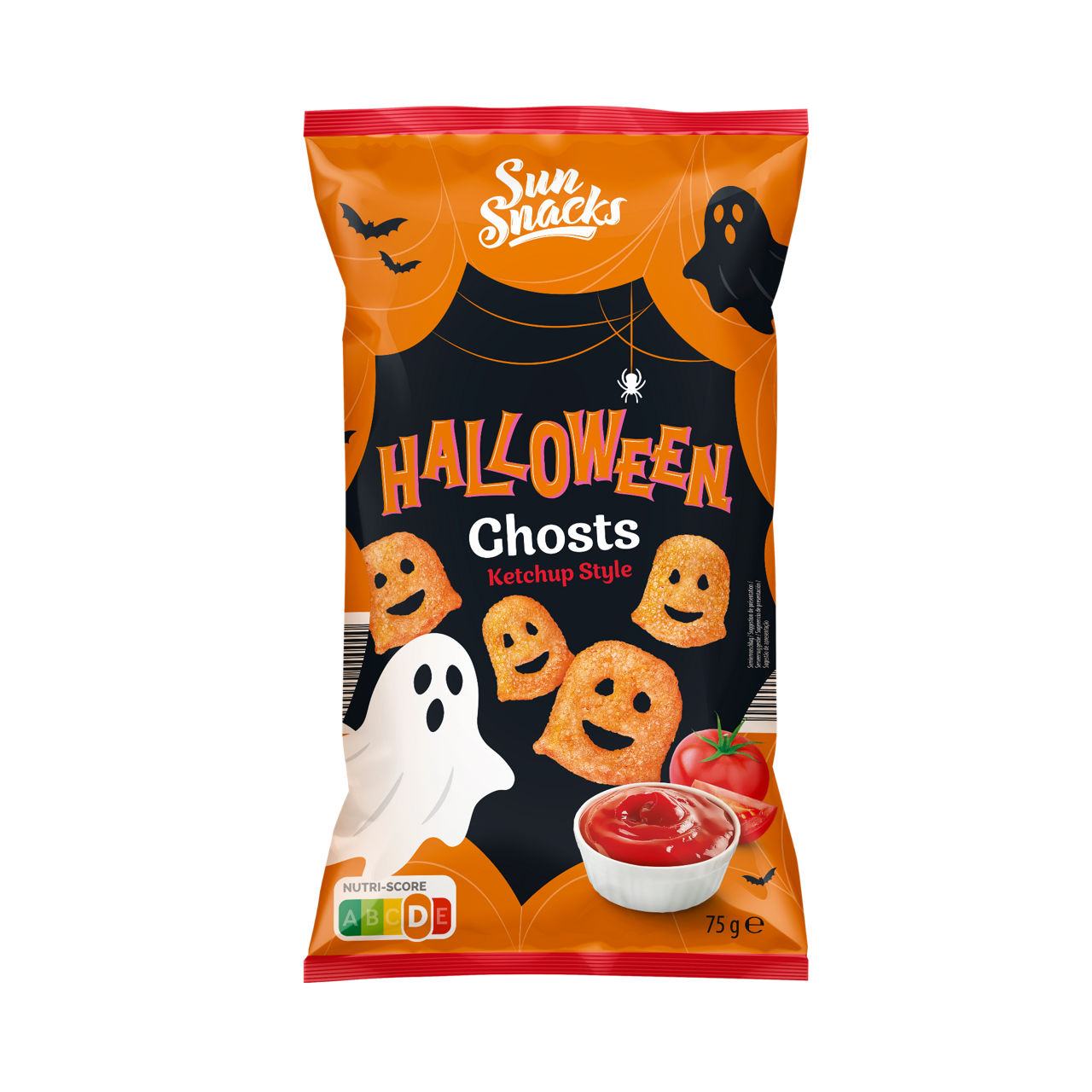 HALLOWEEN® - Aperitivo con forma de fantasmas sabor ketchup
