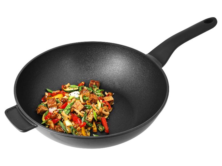 Wok de aluminio fundido 32 cm
