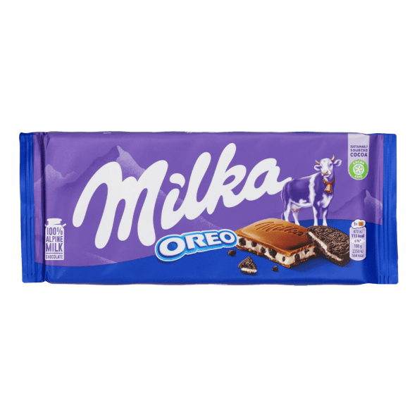 MILKA® - Tableta de chocolate con Oreo