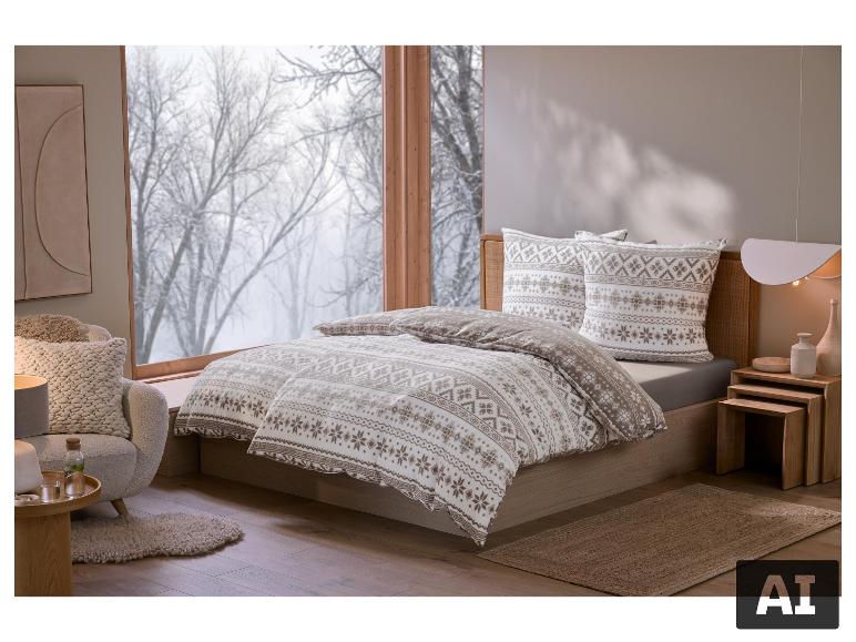 LIVARNO® - Sábana bajera de forro polar, 140-160 x 200 cm