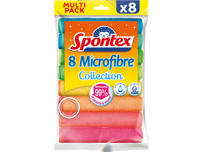 Maxi Pack de Bayetas de Microfibra