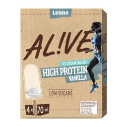 Leone Alive® Helado proteíco surt. (vainilla/chocolate)