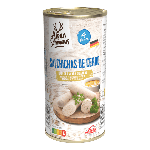 ALPENSCHMAUS® - Salchichas de cerdo alemanas
