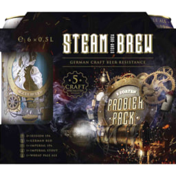 Steam Brew® Steam Brew Pack de catas artesanas