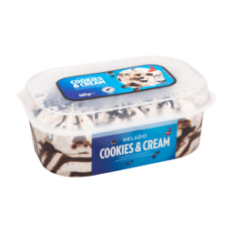 FLETE® - Tarrina de helado sabor cookies and cream