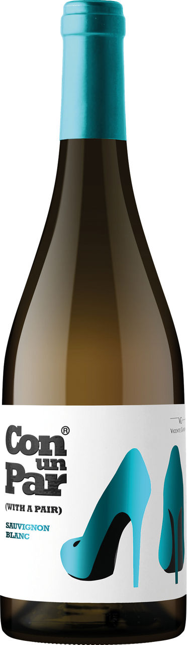 CON UN PAR® - Vino blanco sauvignon blanc DOP Utiel-Requena