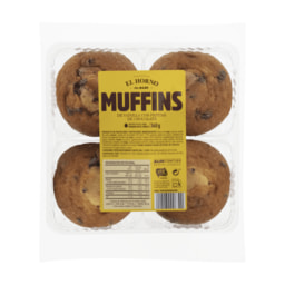 EL HORNO® Muffins de vainilla con pepitas de chocolate