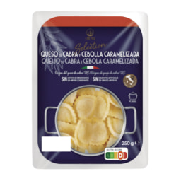 CUCINA® - Mezzelune de queso de cabra y cebolla caramelizada