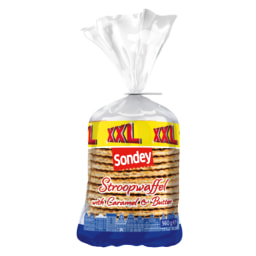 Gofres de mantequilla y caramelo