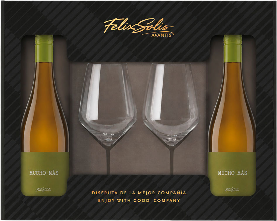 MUCHO MAS® - Pack de 2 vinos blancos