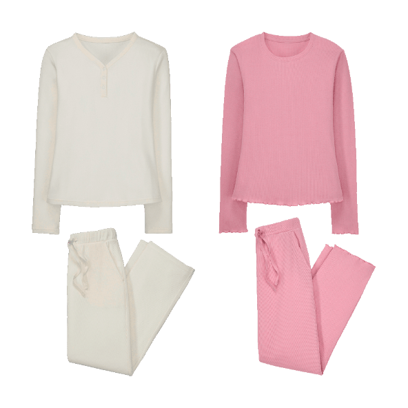 UP2FASHION® - Pijama punto gofre