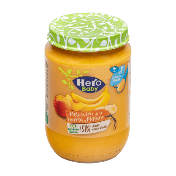 HERO® - Tarrito melocotón y plátano
