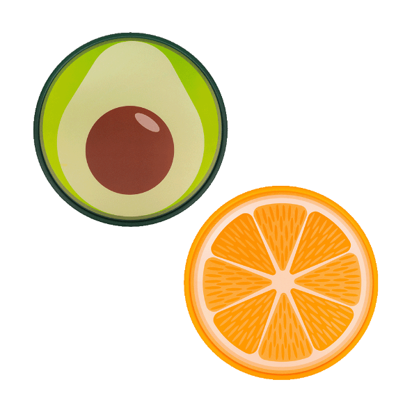 JOIE® - Tabla de cortar en forma de frutas